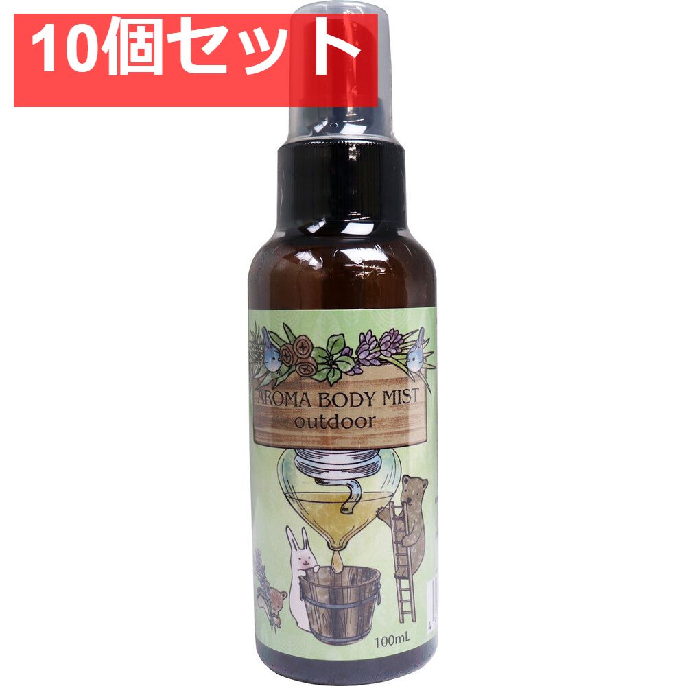 アロマボディミスト TY 虫が嫌がる天然ハーブの香り 100mL 10個セット