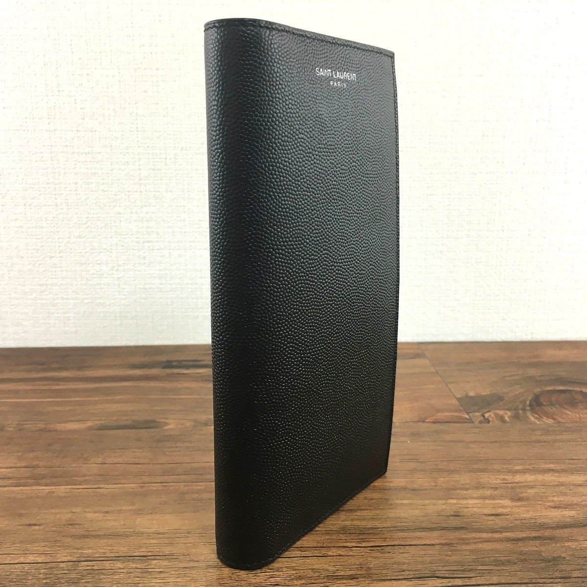 未使用品 Saint Laurent 長財布 ブラック 縦型 箱付き 371