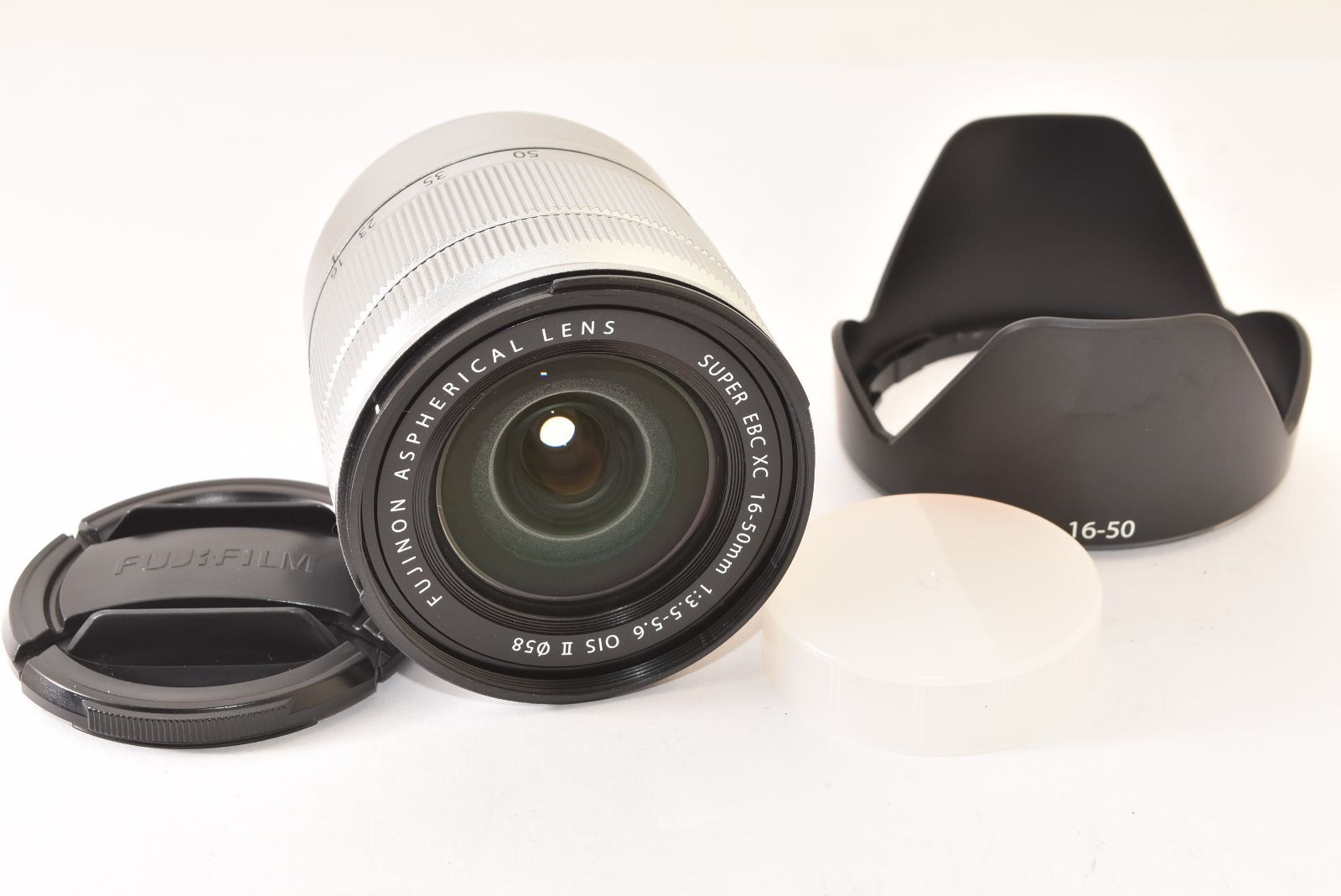 上品 FUJIFILM フジフィルム FUJINON EBC XC 16-50mm F3.5-5.6 OIS II シルバー 2510041