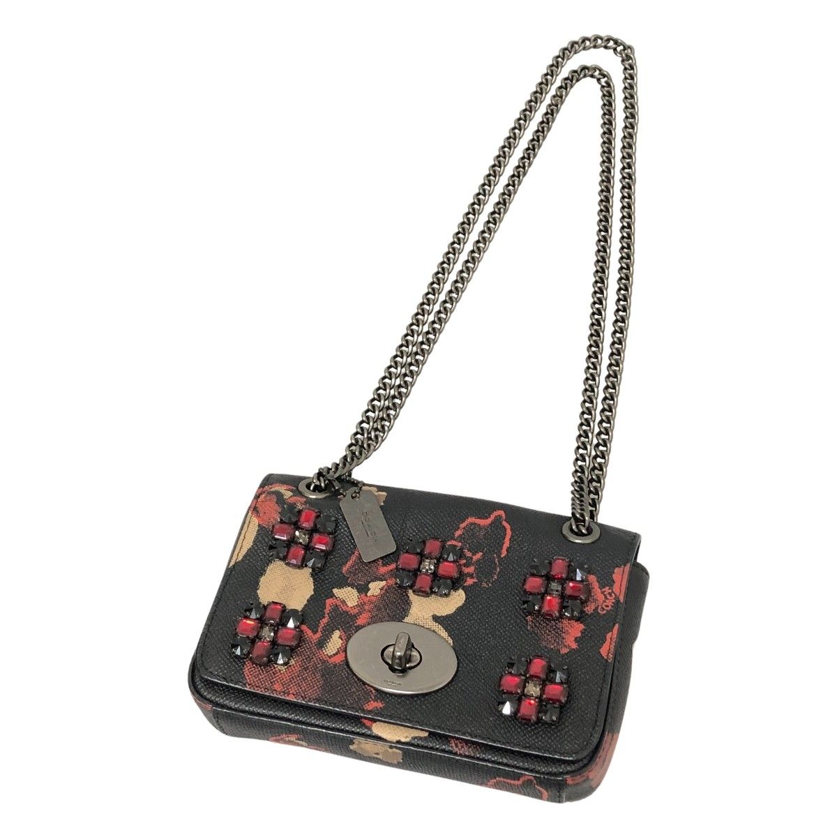 □□COACH コーチ ミニチェーン ショルダーバッグ 本体のみ