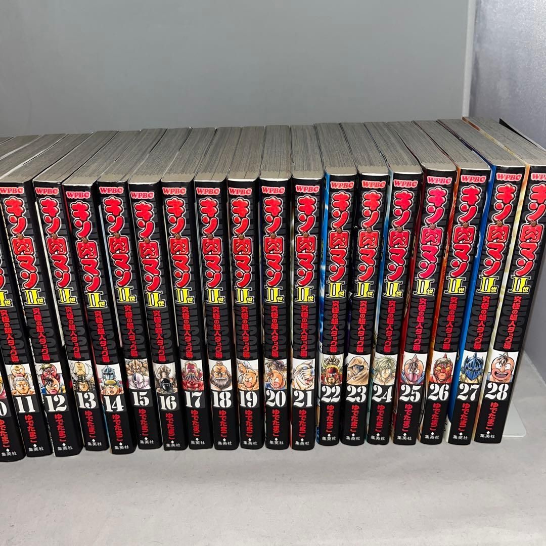 キン肉マンコミック全巻セット キン肉マンⅡ世 究極の超人タッグ編 1〜28巻 全巻セット 全巻