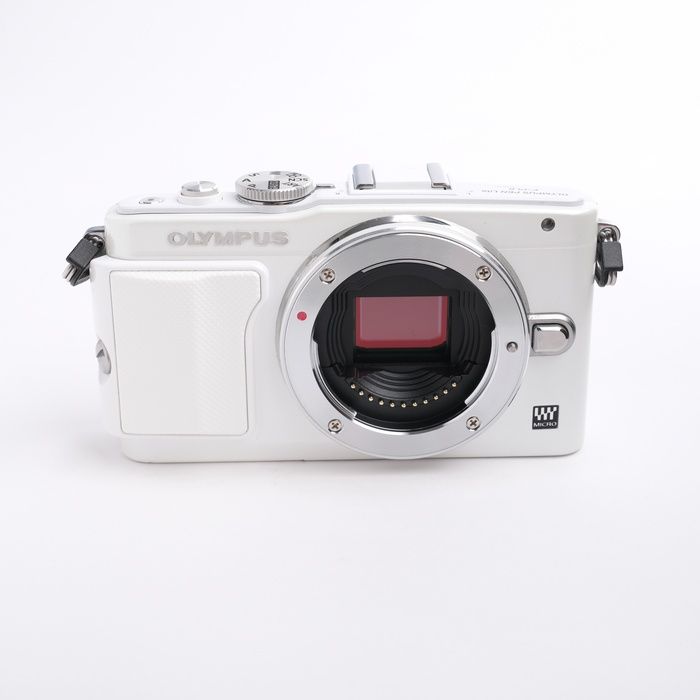 オリンパス) OLYMPUS E-PL6 ボディ 売れ筋 ホワイト 中古】 【並品