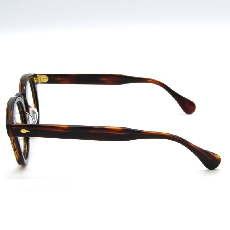 未使用 JULIUS TART OPTICAL ジュリアスタートオプティカル メガネフレーム AR 48-22 GOLD PL-003Cb 日本製 DEEP BROWNSASA 50018241