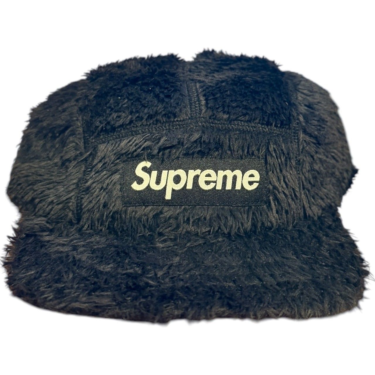 黒 Supreme fuzzy camp cap Supreme Fuzzy Camp Cap Hat Black | eBay