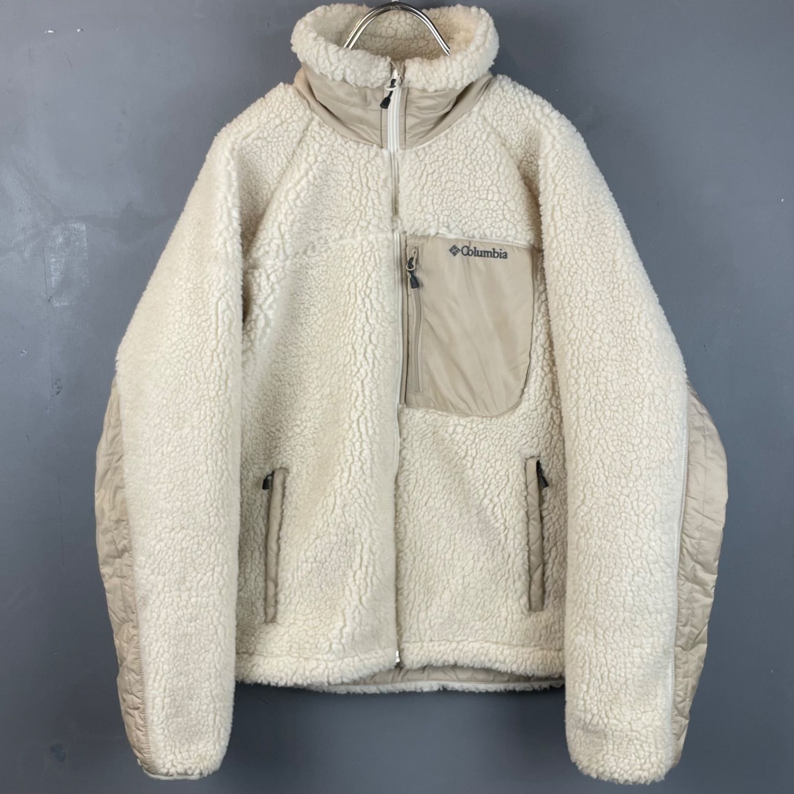 Columbia Boa Logo Embroidery Fleece Jacket コロンビア ボアフリース 