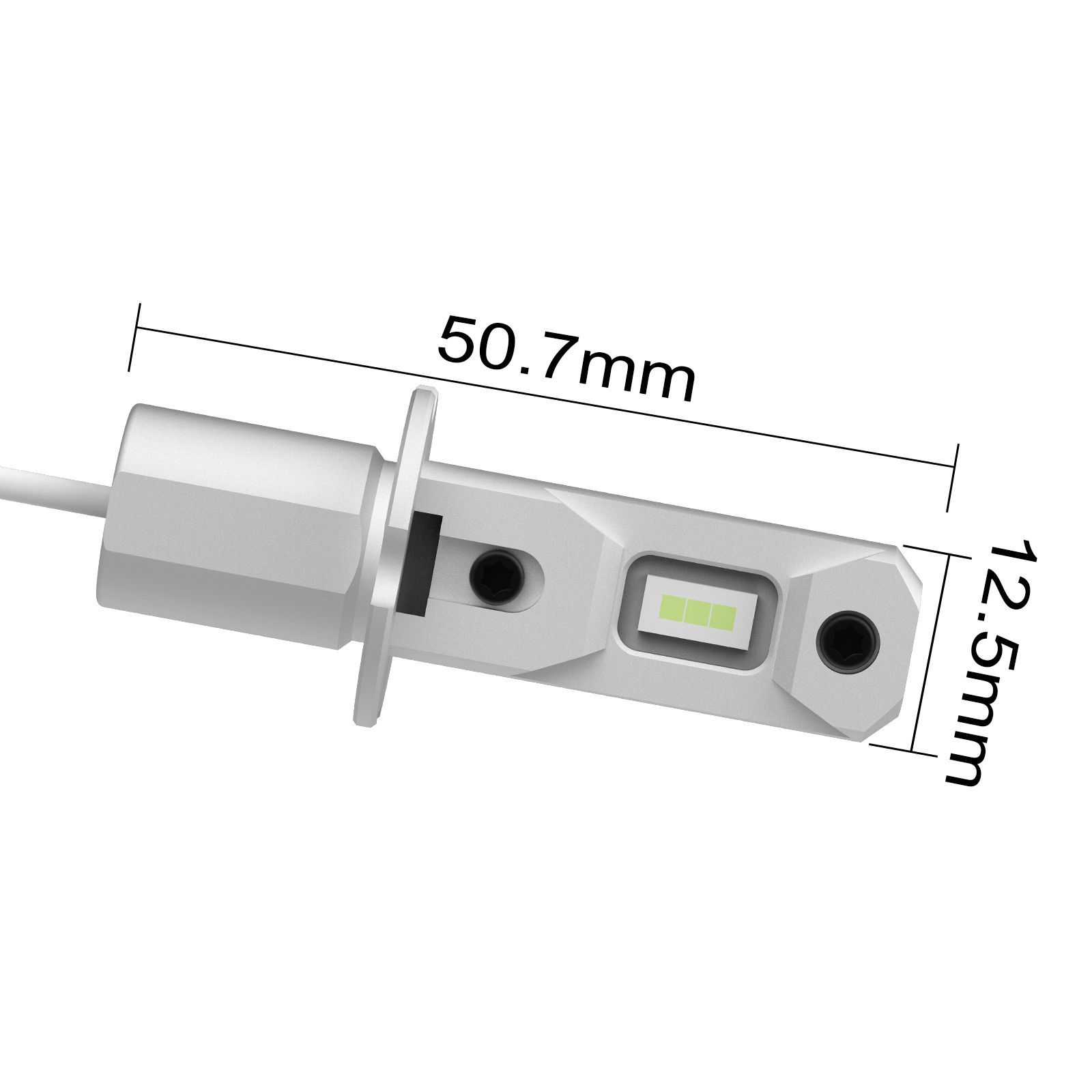 車検対応 爆光 12V/24V兼用 H3 LED フォグランプ 最新改良CSPチップ搭載 左右セット ポン付け三菱ふそう 日野