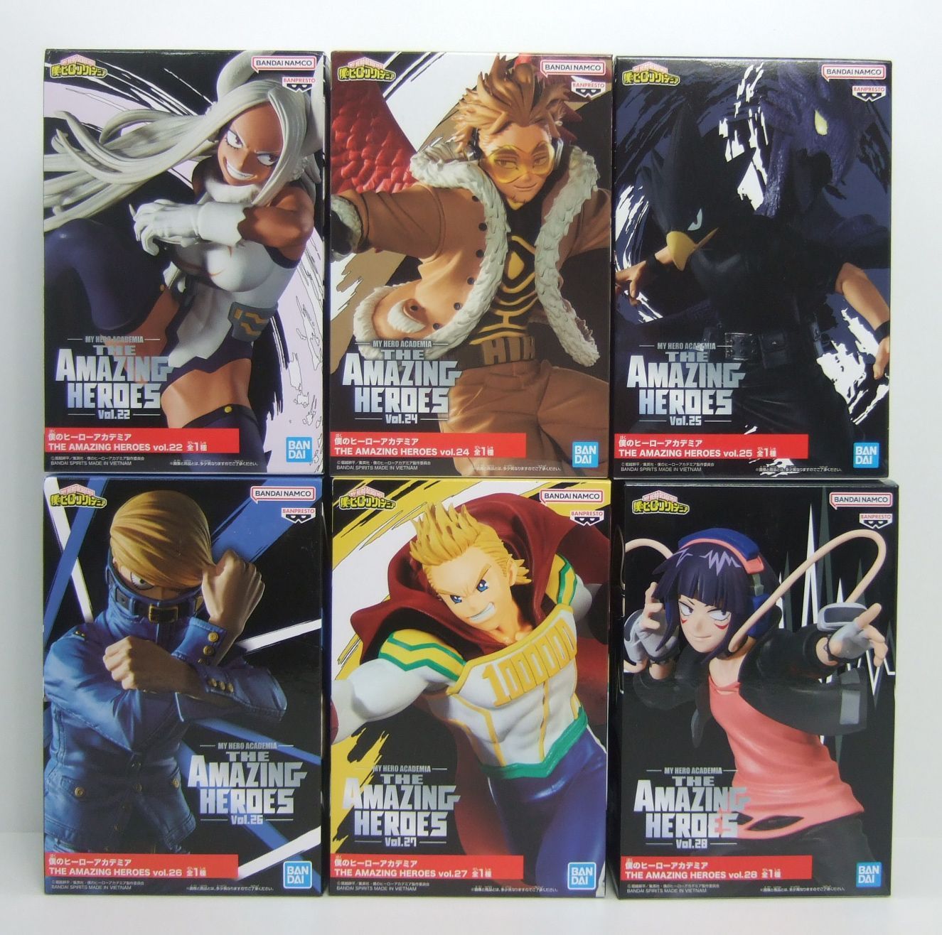僕のヒーローアカデミア THE AMAZING HEROES / PLUS フィギュア 24種 