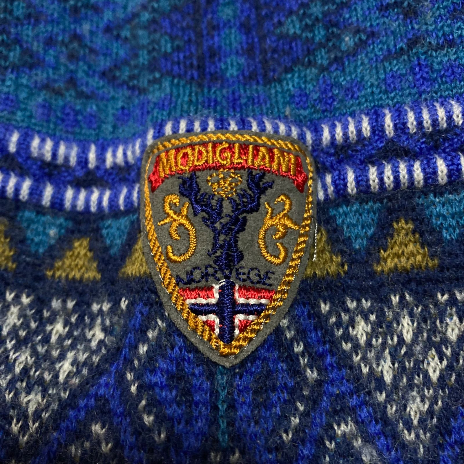 モディリアーニ Modigliani デザインニット DesignKnitwear