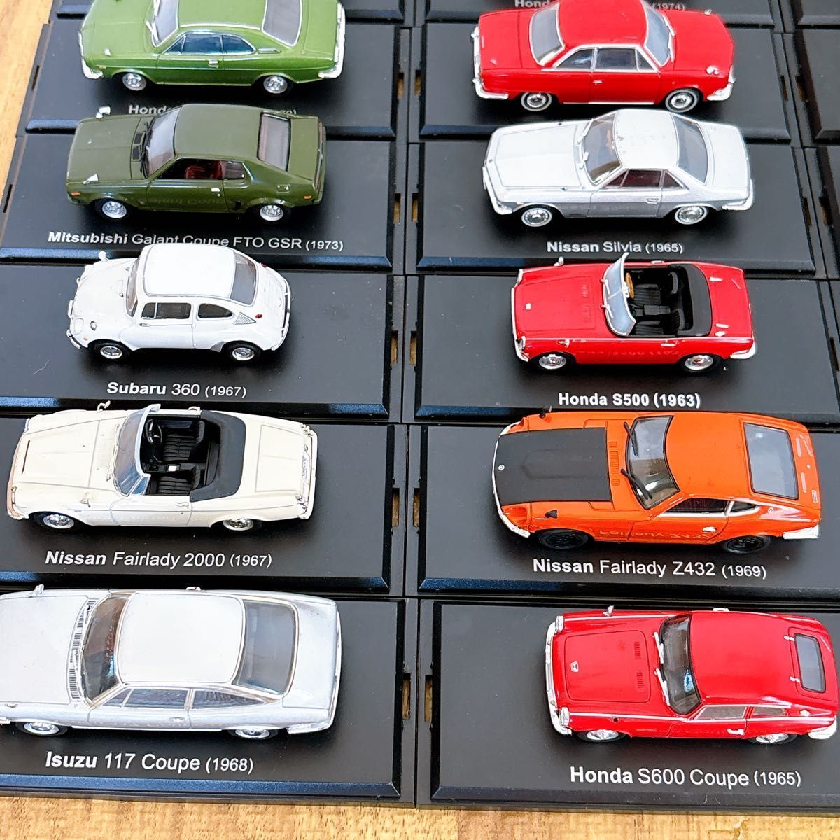国産名車コレクション1/43 33台セット 大量 ミニカー レトロ 昭和 名車