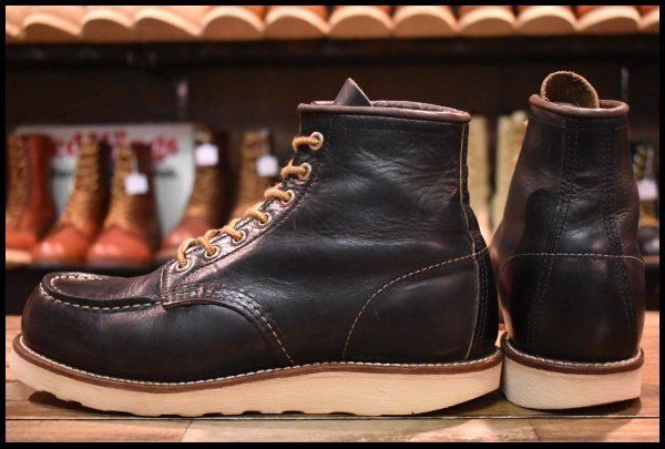 【7D 良品 17年】レッドウィング 8890 アイリッシュセッター チャコール ラフ＆タフ モック レースアップ ブーツ redwing HOPESMORE【EI114】