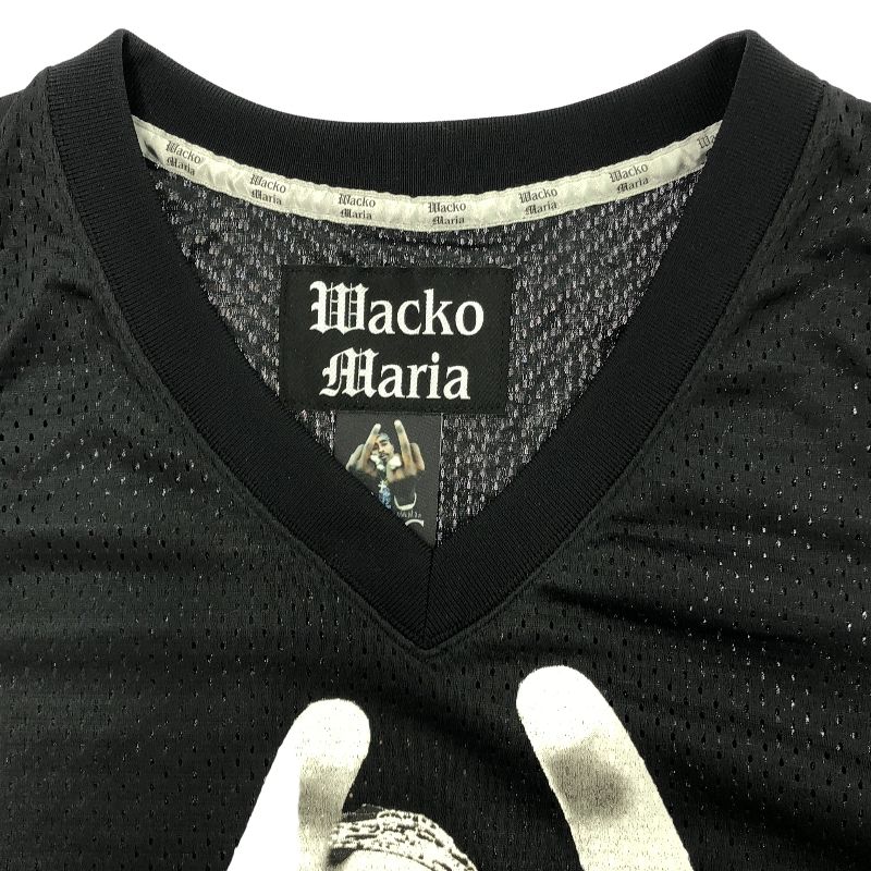 中古】WACKO MARIA Tupac メッシュバスケットボールシャツ M