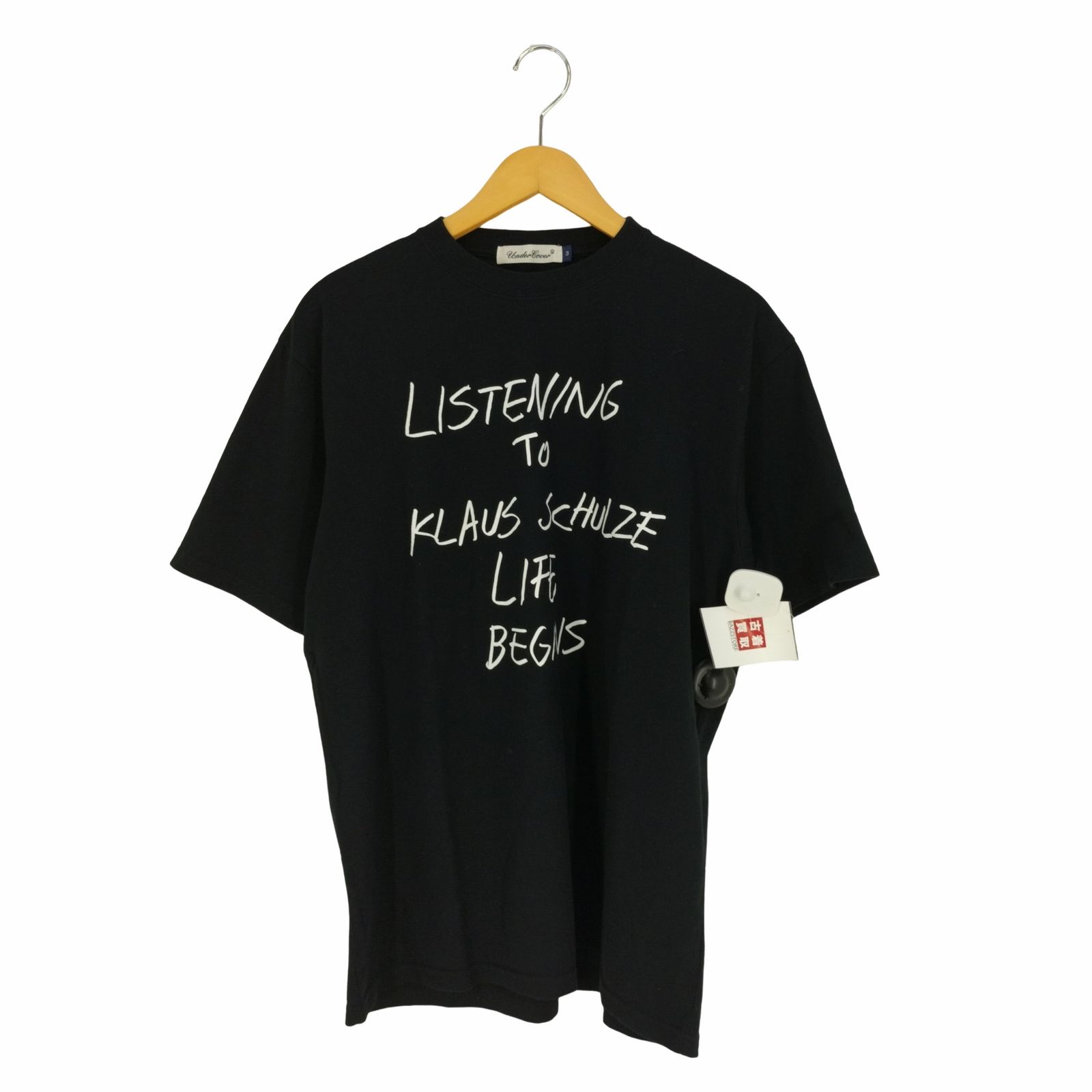 アンダーカバー UNDERCOVER LISTEN TO KLAUS SCHULZE TEE メンズ JPN