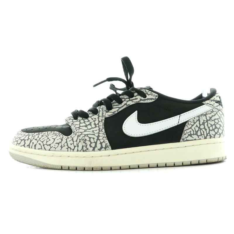 ナイキ NIKE Air Jordan 1 Retro Low OG Black Cement エアジョーダン1 レトロ ロー OG ブラックセメント  スニーカー US10 28.0cm CZ0790-001 /NW12 - メルカリ