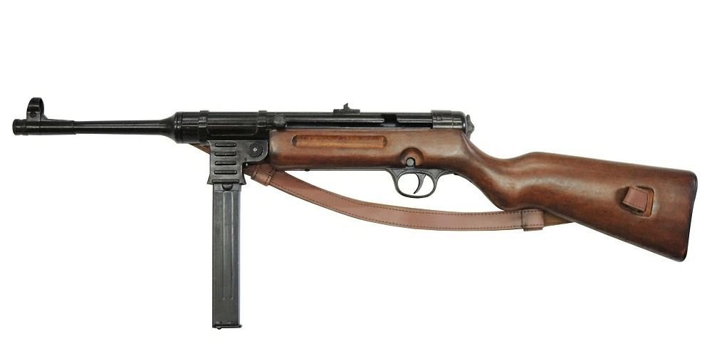 DENIX デニックス 1124/C MP41 サブマシンガン レザーベルト付 86cm