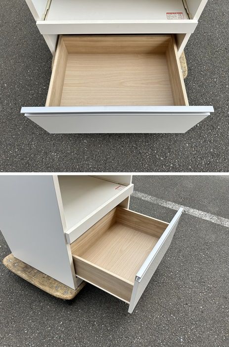 レンジ台 フラップ扉