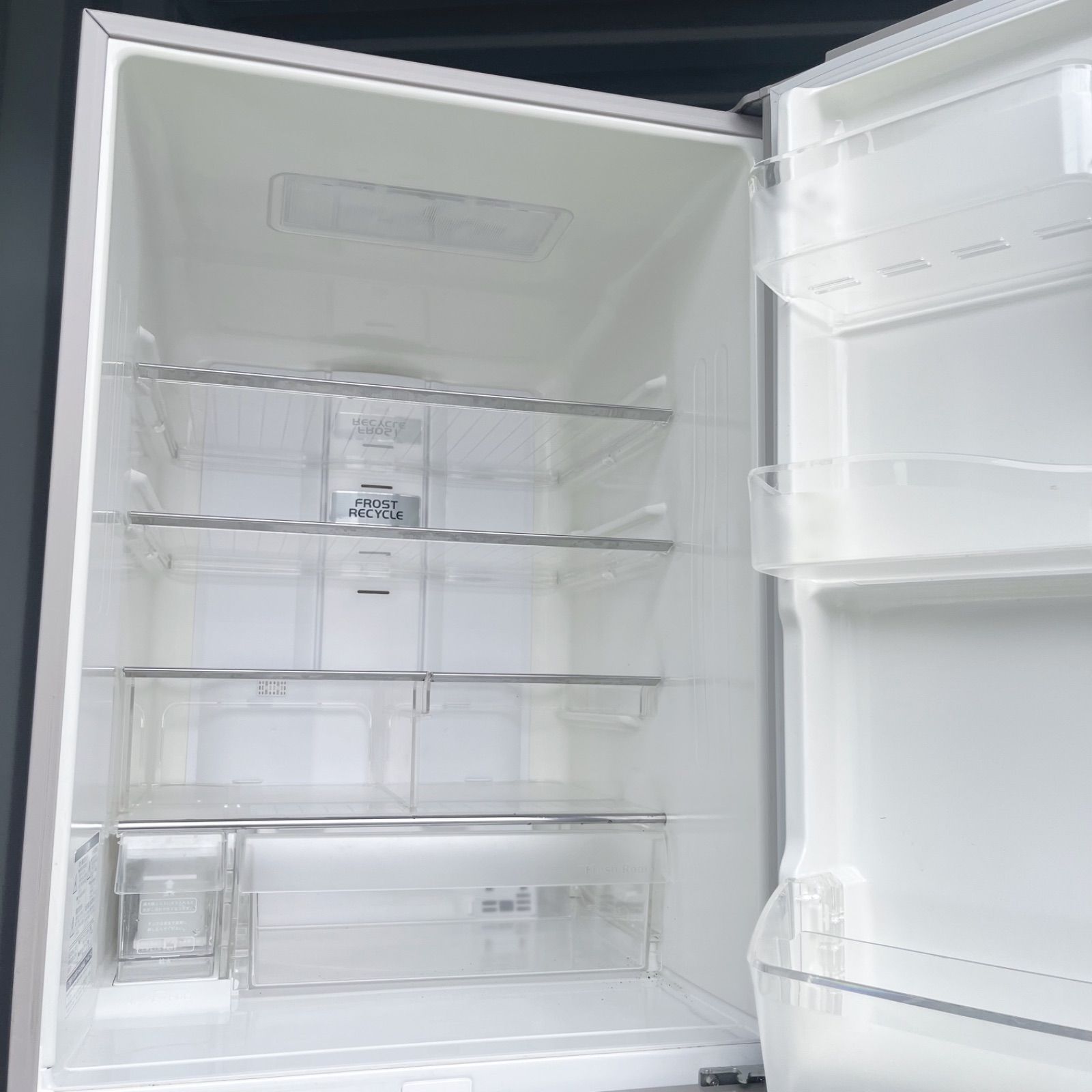 4取付無料！高性能日立モカベージュおしゃれインテリア5ドア冷蔵庫！洗濯機 4取付無料！高性能日立モカベージュおしゃれインテリア5ドア