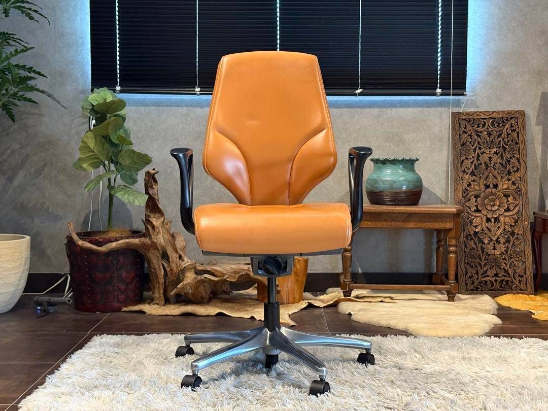 ①ジロフレックス 64 giroflex デスクチェア　ミッドセンチュリー IN ①ジロフレックス 64 giroflex デスクチェアミッドセンチュリー IN