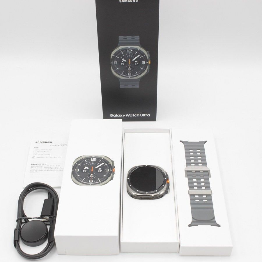 美品】SAMSUNG Galaxy Watch Ultra SM-L705FZTJSJP チタニウム