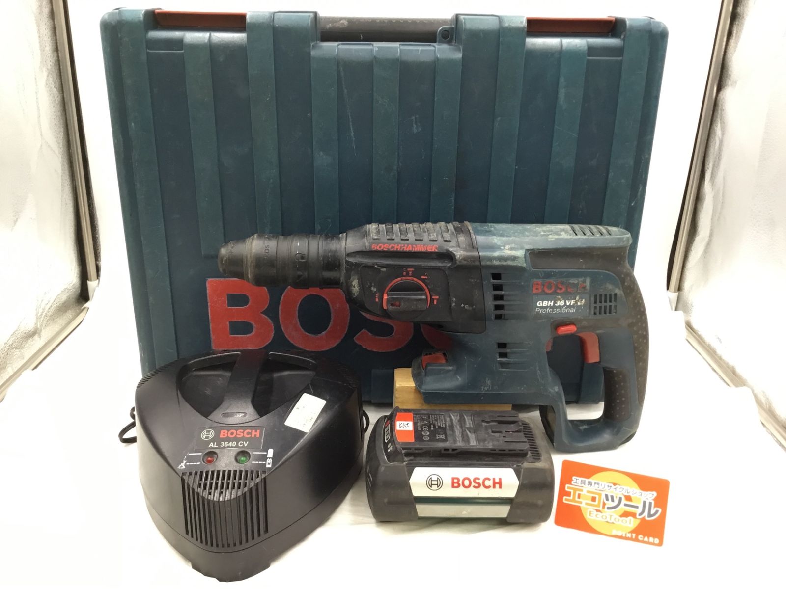 品 BOSCH|ボッシュ 36Vバッテリーハンマードリル GBH36VF-LI ITA5NO8VS2ZK エコツール半田店 M02