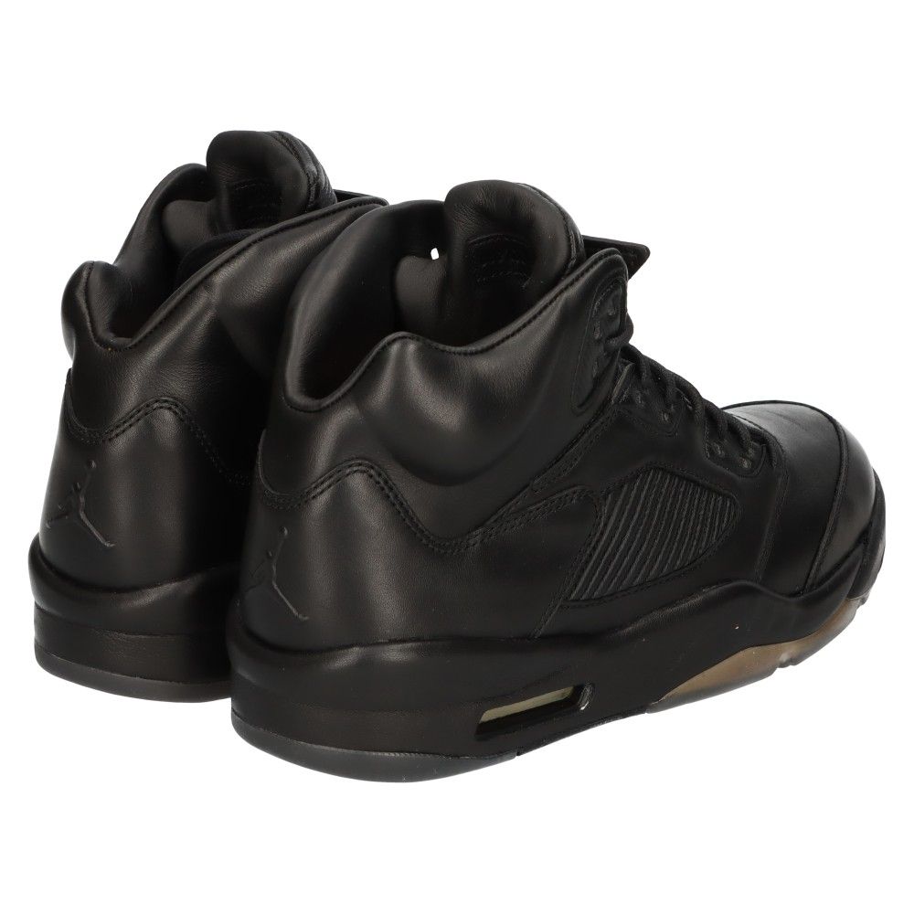 NIKE (ナイキ) AIR JORDAN 5 RETRO PREMIUM Triple Black エアジョーダン5 ミドルカット スニーカー  トリプルブラック US11/29cm 881432-010 - メルカリ