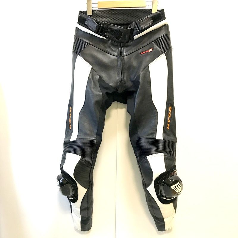 HYOD ヒョウドウ パンチングレザー メッシュ ライディング パンツ 膝