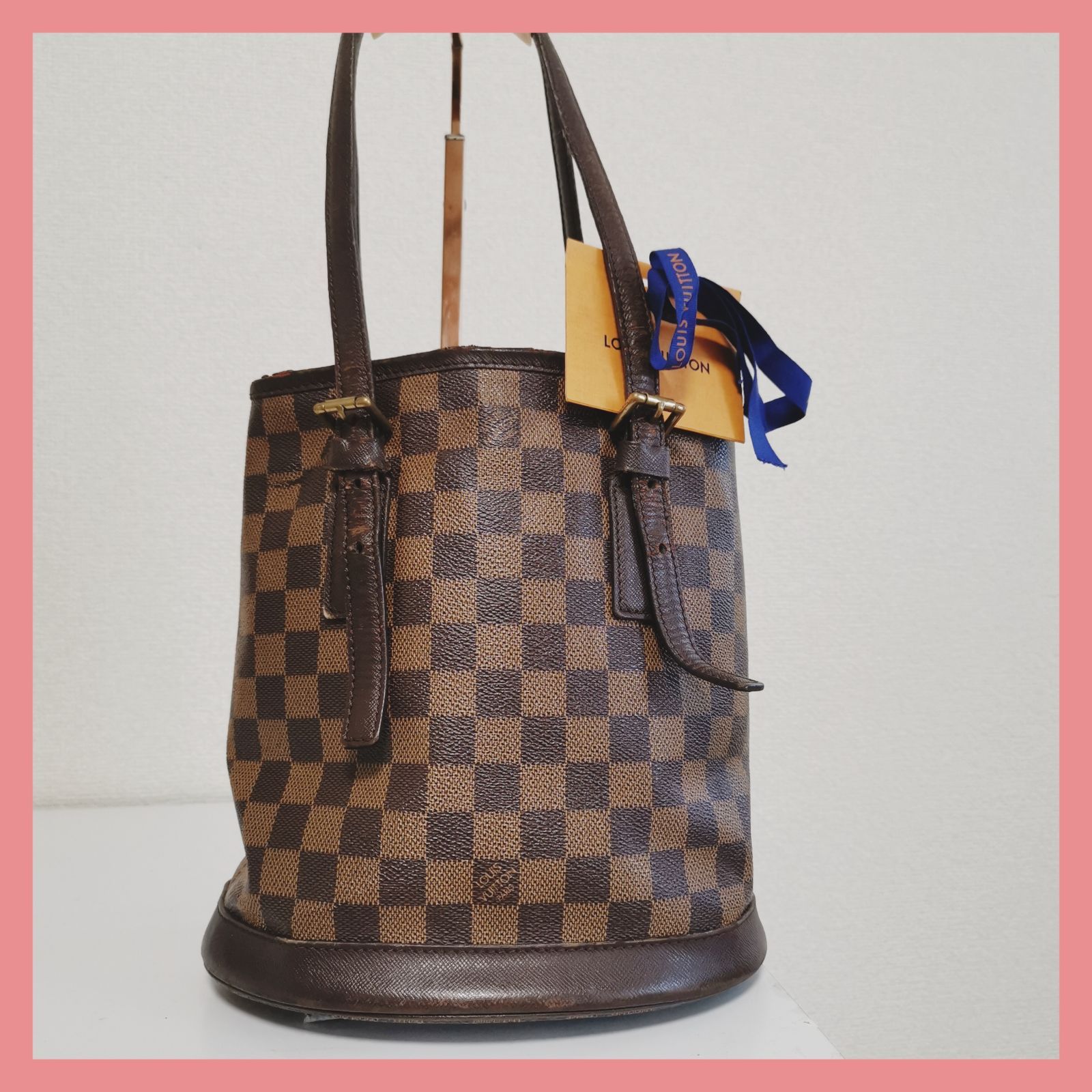 ルイヴィトン バケツ型トートバッグ 中古・古着通販】LOUIS VUITTON (ルイ ヴィトン) バケツ型トート
