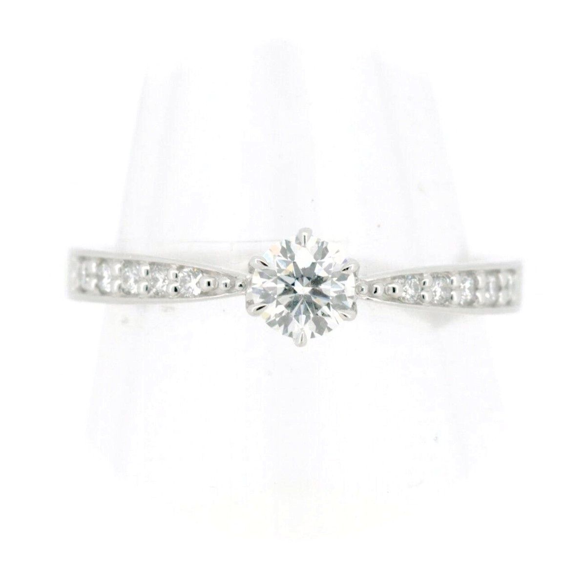 ラザール ダイヤモンド 0.08ct リング Pt950 8号 ラザール ダイヤモンド 0.08ct リング Pt950