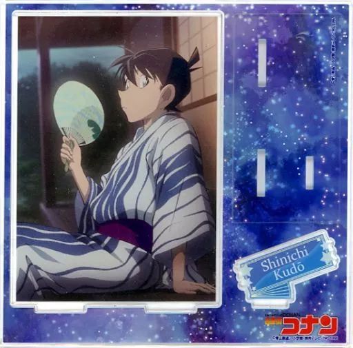 名探偵コナン 工藤新一 グラビアコレクション summer アクリルスタンド 名探偵コナン】ツーショット風の描き下ろしイラスト使用、工藤新一と