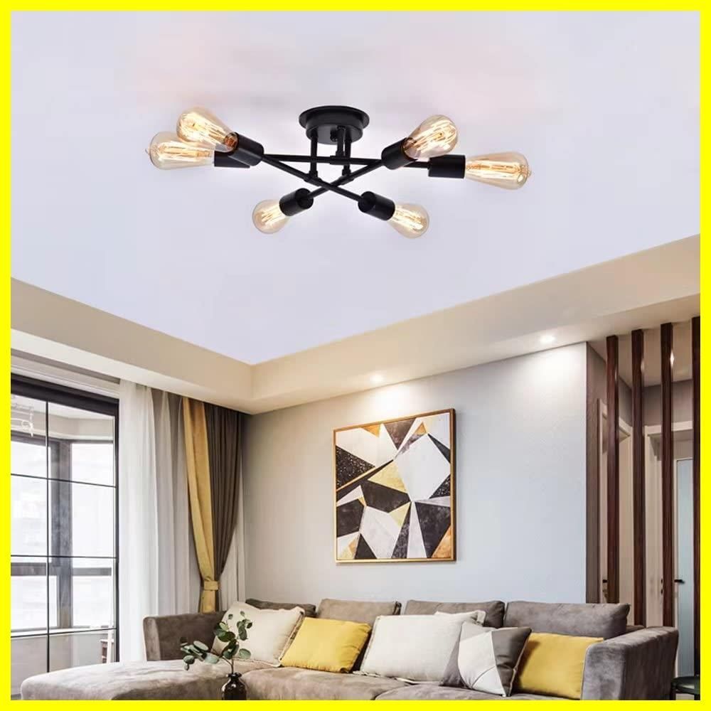 北欧 シャンデリア シーリングライト ペンダント 6灯 6灯 シーリングライト ペンダント 北欧 シャンデリア 【公式通販】