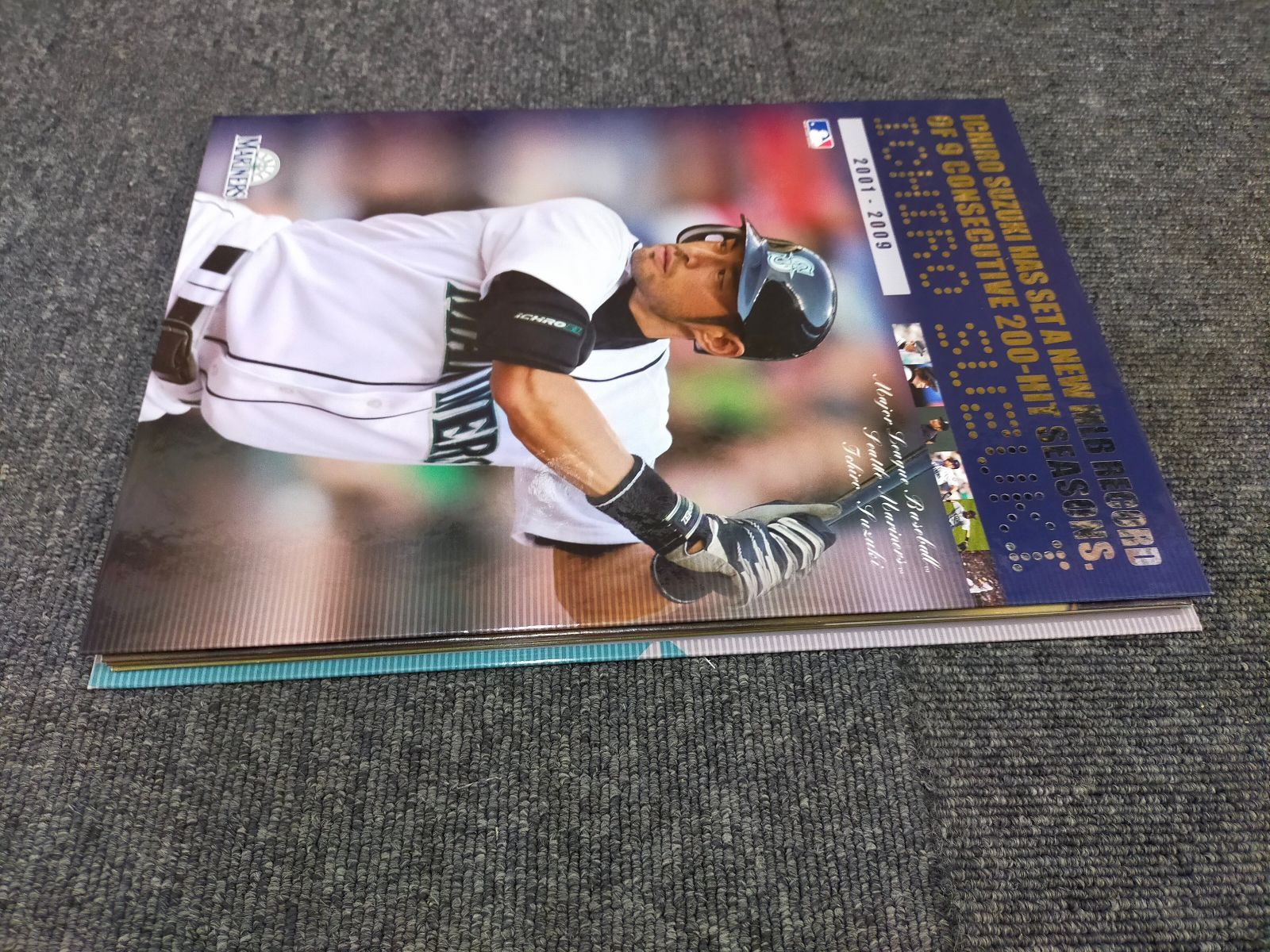 G579 イチロー シアトルマリナーズ 1000安打記念フォトフレーム 0229 G579 イチロー シアトルマリナーズ 1000安打記念フォトフレーム 0229