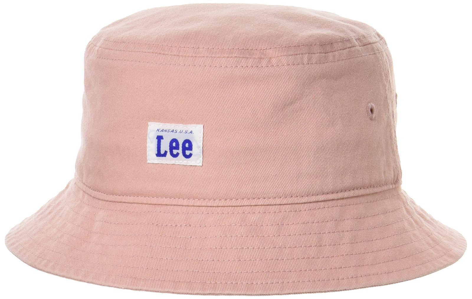 [リー] バケットハット LeeKIDS BUCKET COTTON TWILL DULL PINK(14) 54cm(54