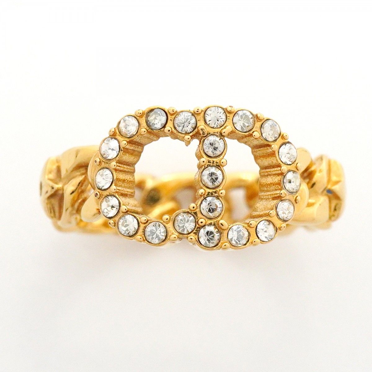 クリスチャン ディオール J'ADIOR リング アンティーク ゴールド L