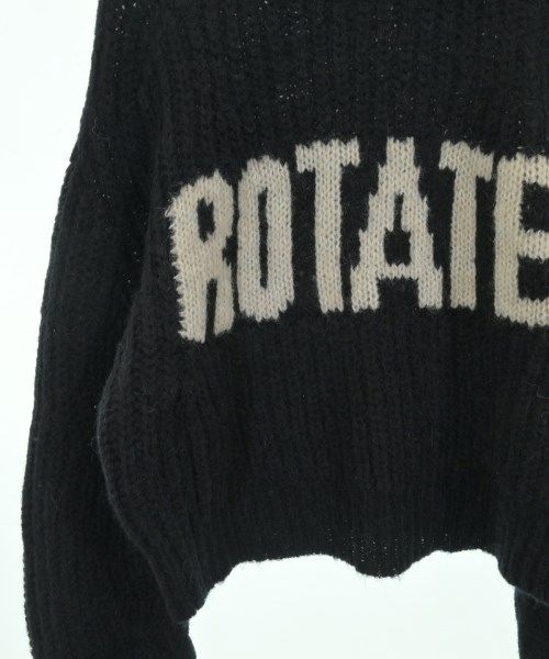 ROTATE ロテート ニット・セーター S 黒 【古着】【中古】【送料無料】 ROTATE ロテート ニット・セーター S 黒 【古着】【送料無料】