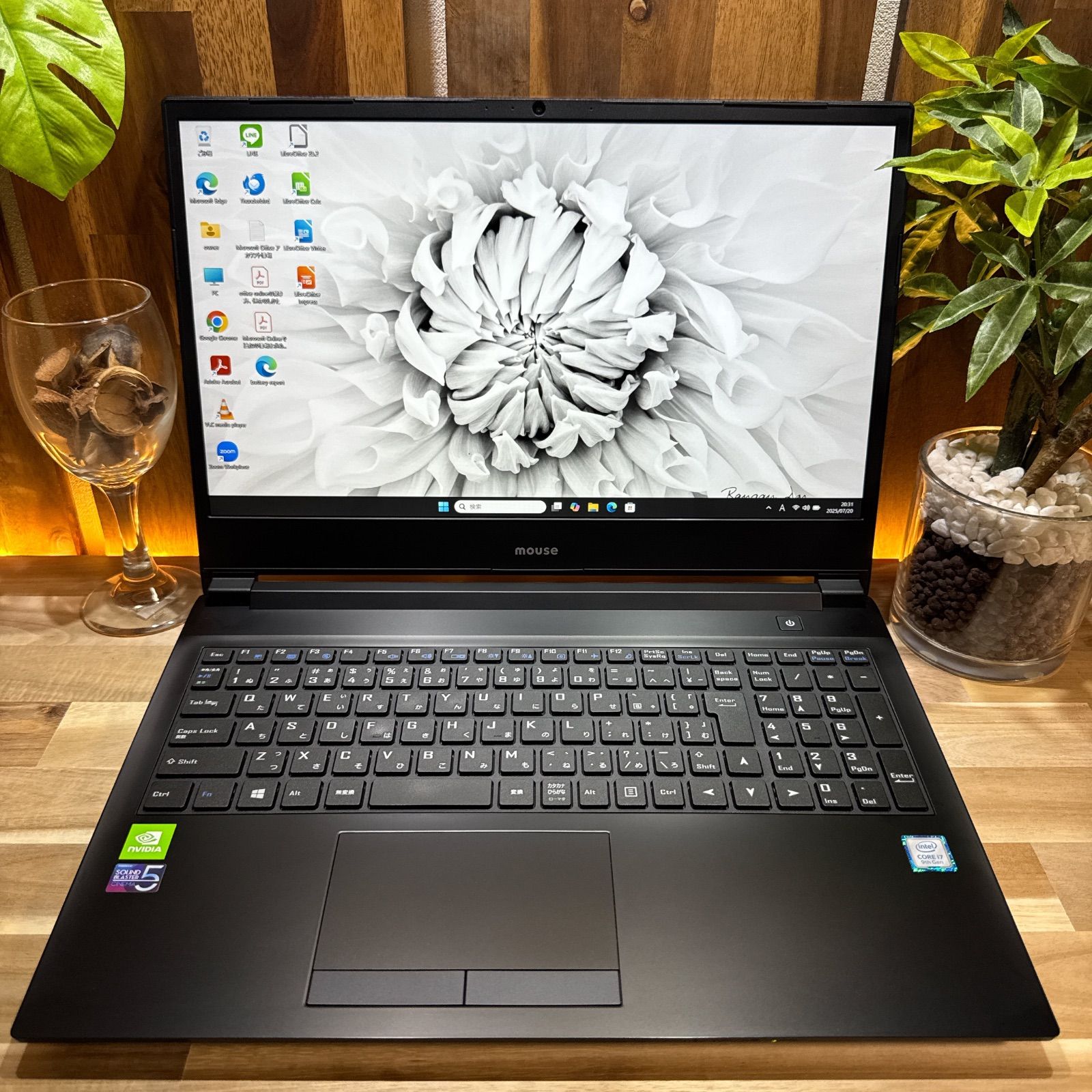 準美品NVIDIAグラボ搭載‼️Mouse☘️i7☘メモリ32GB☘ノートパソコン 公式ショップ限定価格❣️/ 準美品《NVIDIAグラボ搭載》メモリ