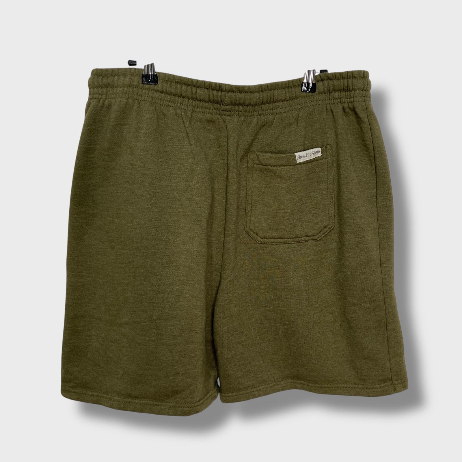 ☆Bass Pro Shops☆バスプロショップス☆スウェットショーツ☆スウェットハーフパンツ☆カーキ☆L☆H25M