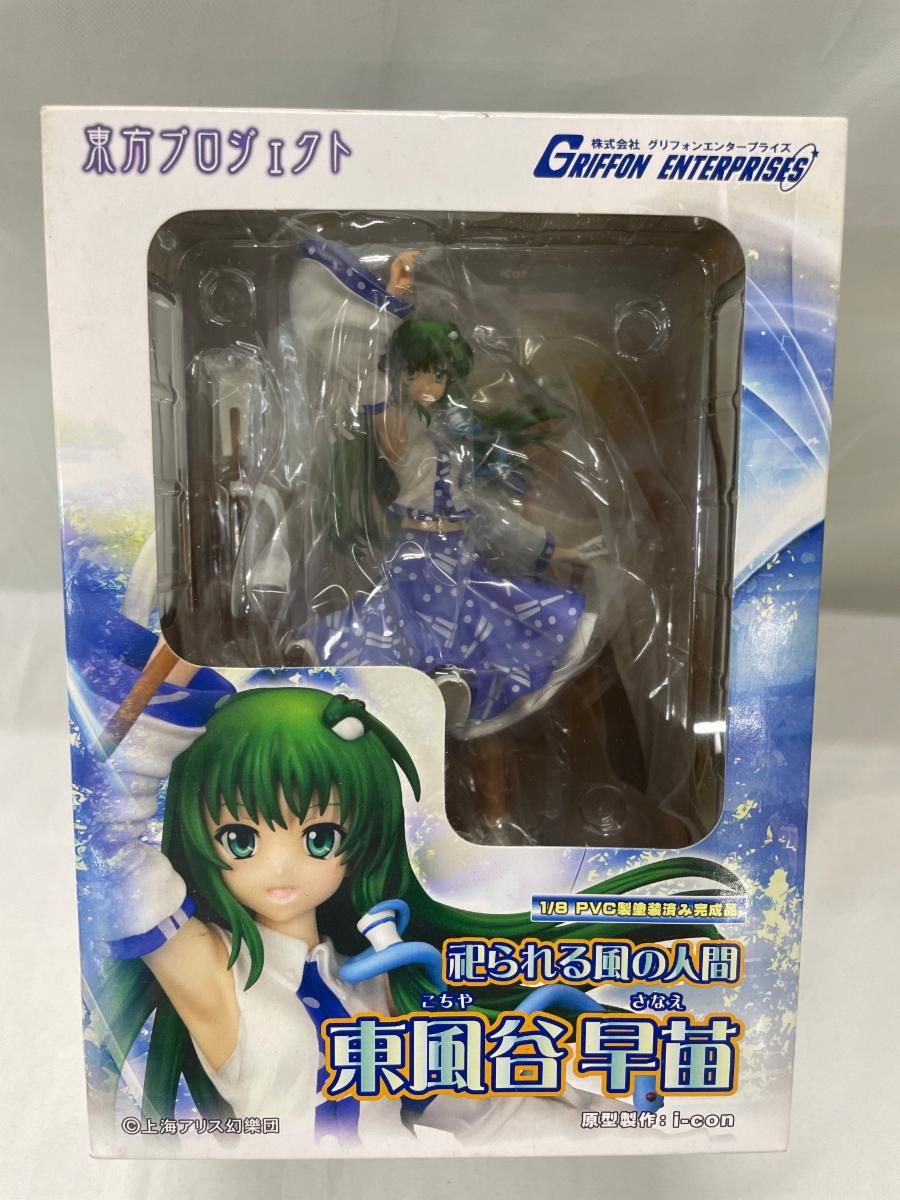東方project】キューズQ 東風谷早苗 フィギュア 東風谷早苗 フィギュア
