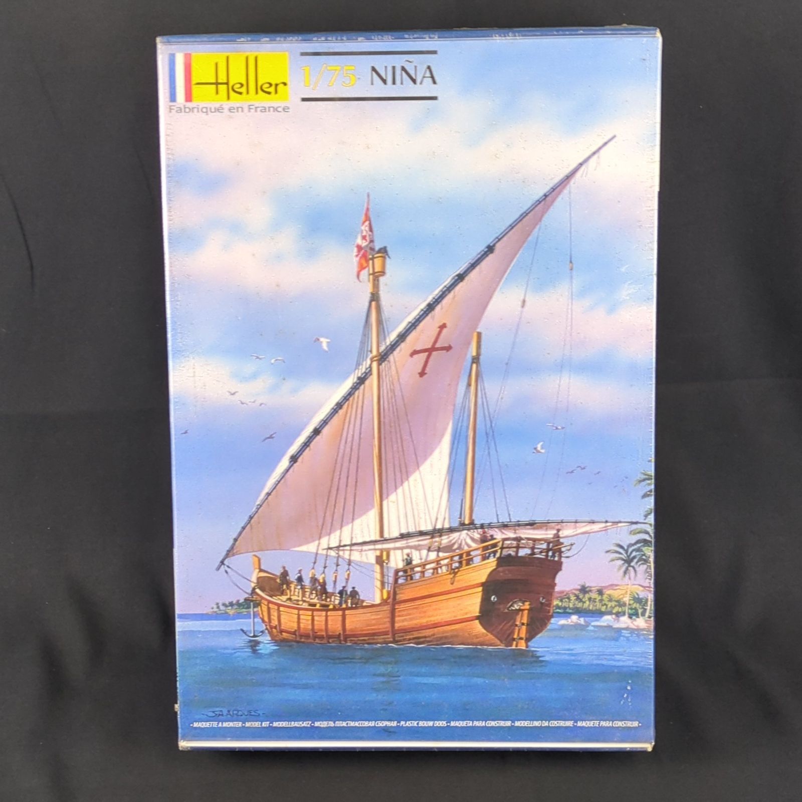 キット 残僅少 エレール Heller 80815 1|75 NINA 帆船 ニーナ