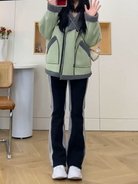 種類2：ブラックB-裏起毛なし/XL ストレートジーンズ 秋冬 裏起毛 スリム ビッグサイズ (T)