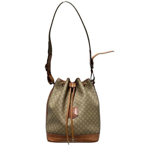 セリーヌ Celine マカダム 巾着 A09 バッグ ショルダーバッグ レディース