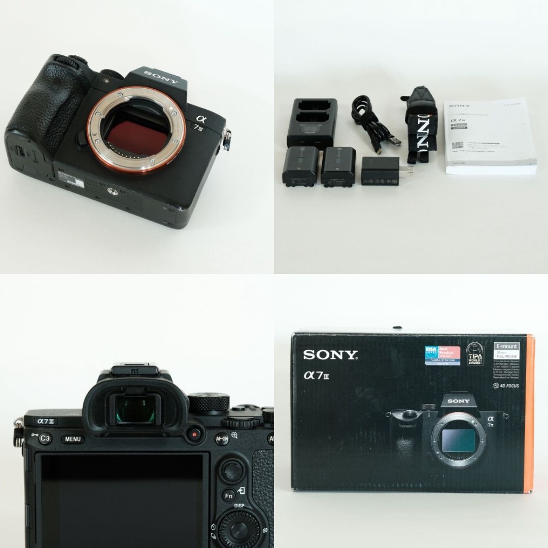 代引可】 SONY - SONY ILCE−7M3 a7iii 美品 シャッター枚数2000枚程度 