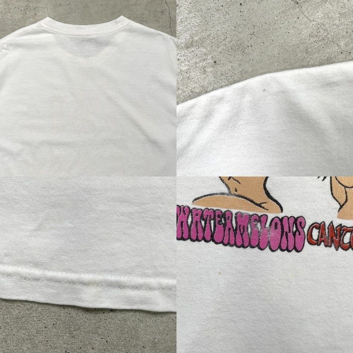 90年代 おっぱいT エロT アートプリントTシャツ メンズL - メルカリ