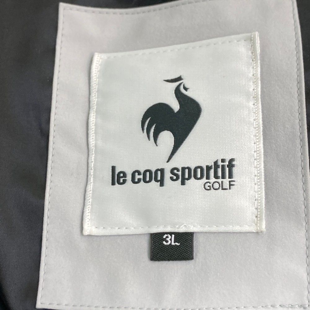 サイズ：3L LE COQ GOLF ルコックゴルフ  2WAY 中綿ジャケット  グレー系 [240101452292] ゴルフウェア レディース ストスト サイズ：3L LE COQ GOLF ルコックゴルフ 2WAY 中綿ジャケット