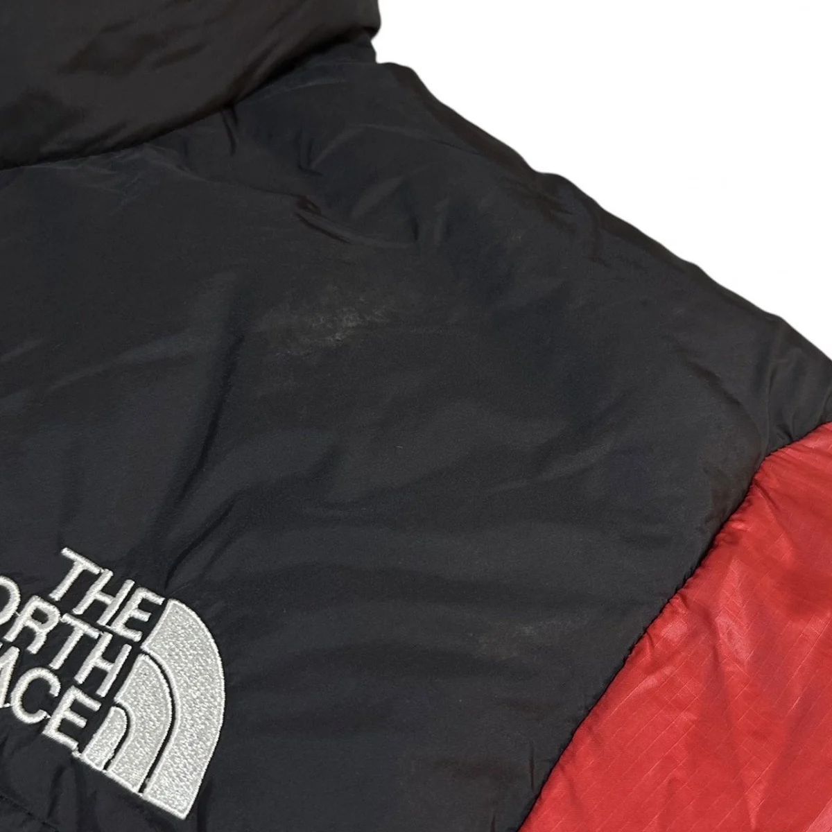 92年 THE NORTH FACE 初期 ヌプシジャケット ダウンジャケット 赤黒 L 