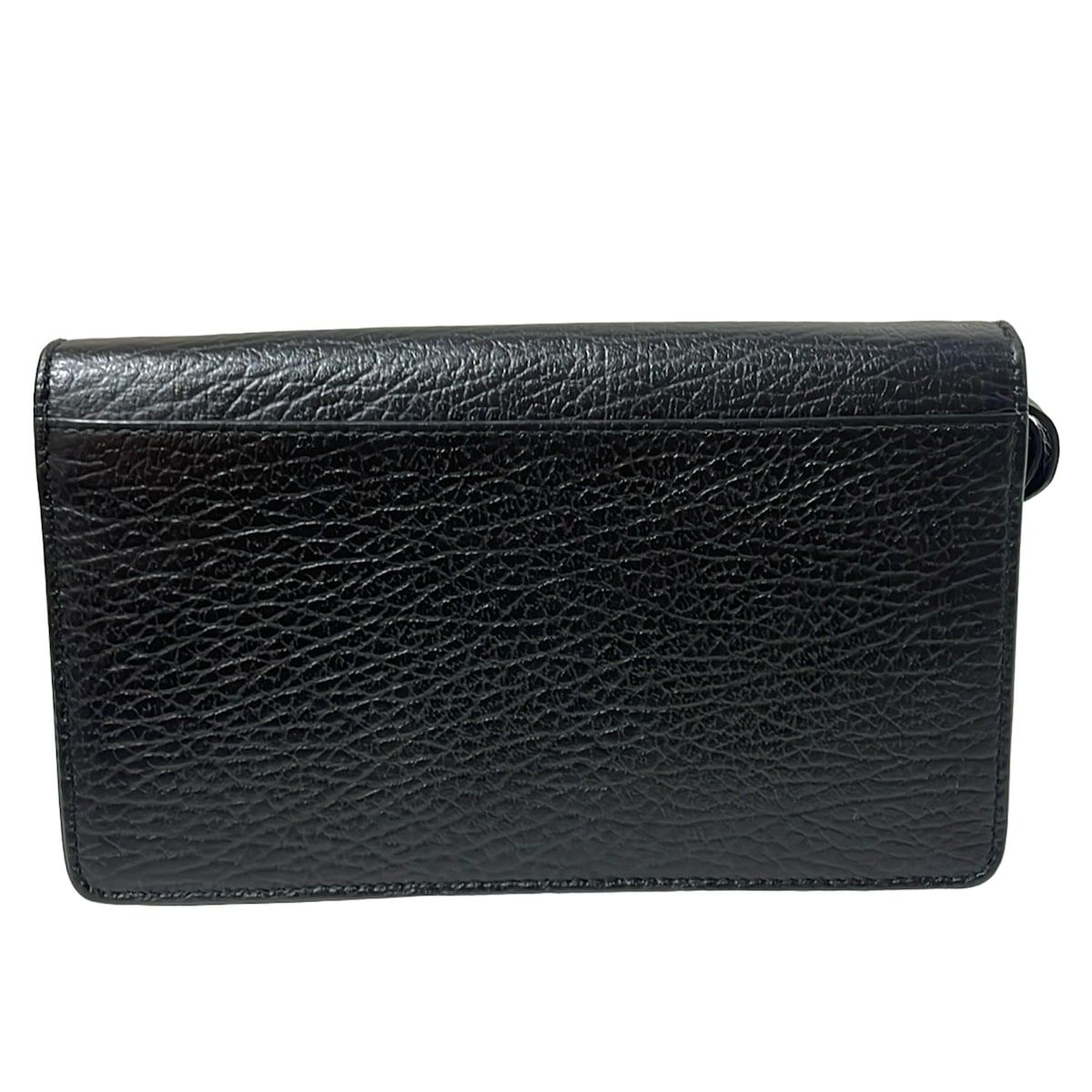 Maison Margiela(メゾンマルジェラ) クラッチバッグ - 黒×シルバー