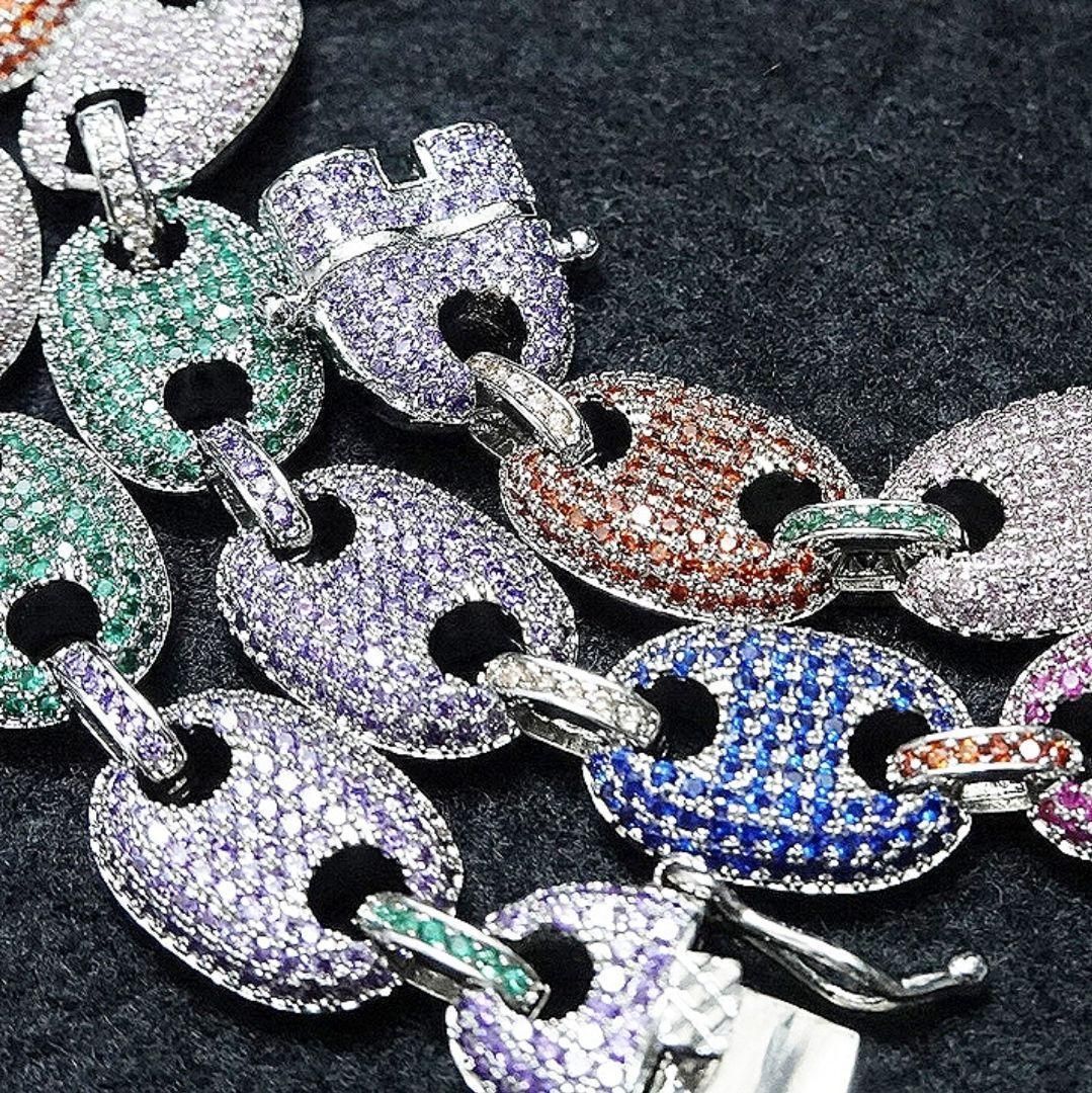 MG】ビッグノーズ レインボー Gucci link 20インチ ブリンブリン 