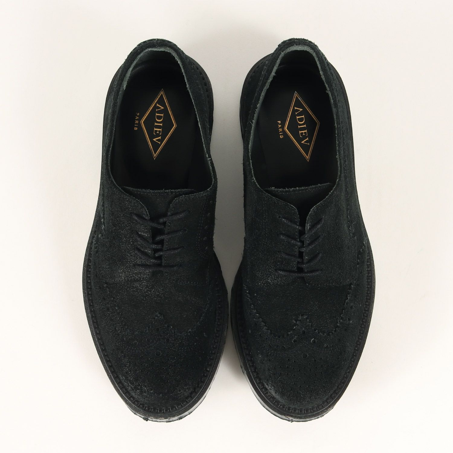 ADIEU アデュー ブラック 黒 サイズ:40(25cm相当) | クレープソール