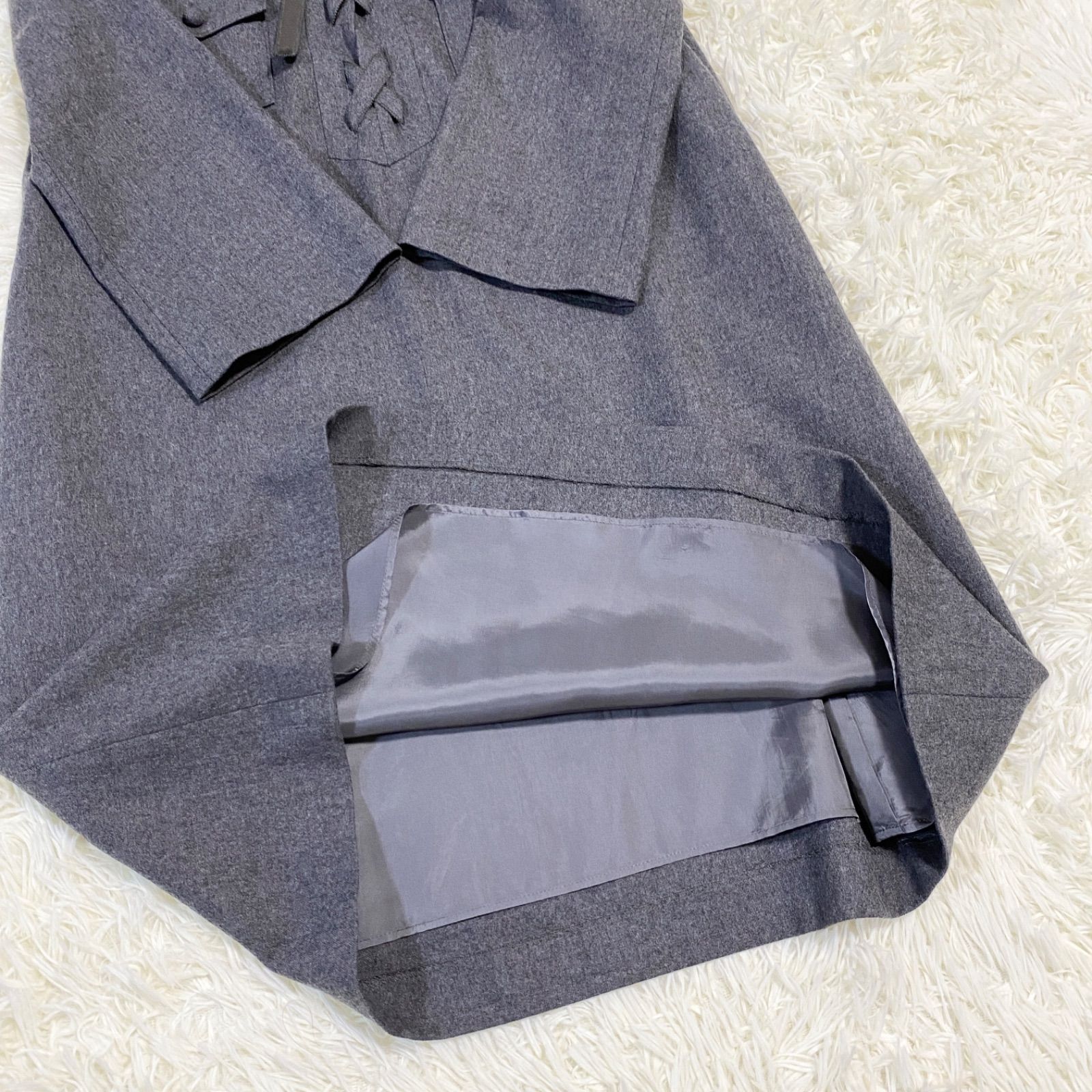 SS様専用/美品✨【ADORE】アドーア ワンピース 長袖 グレー