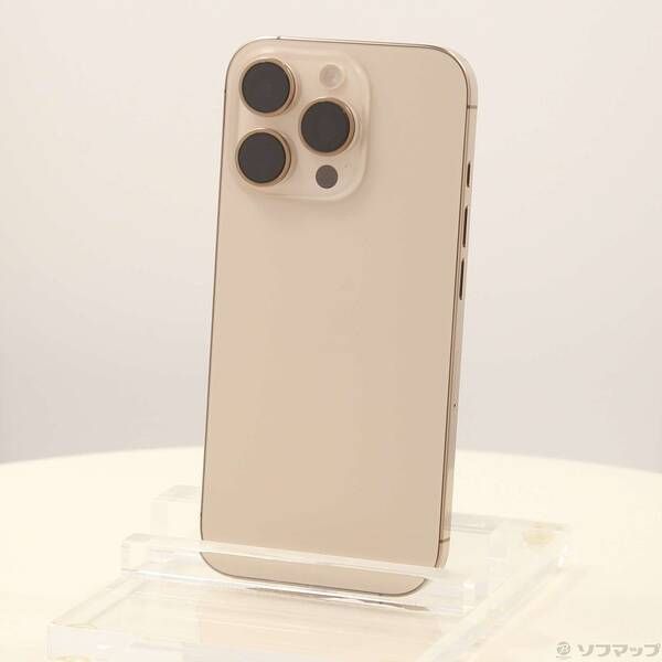 〔 品〕 iPhone16 Pro 128GB デザートチタニウム MYMX3J A SIMフリー 258