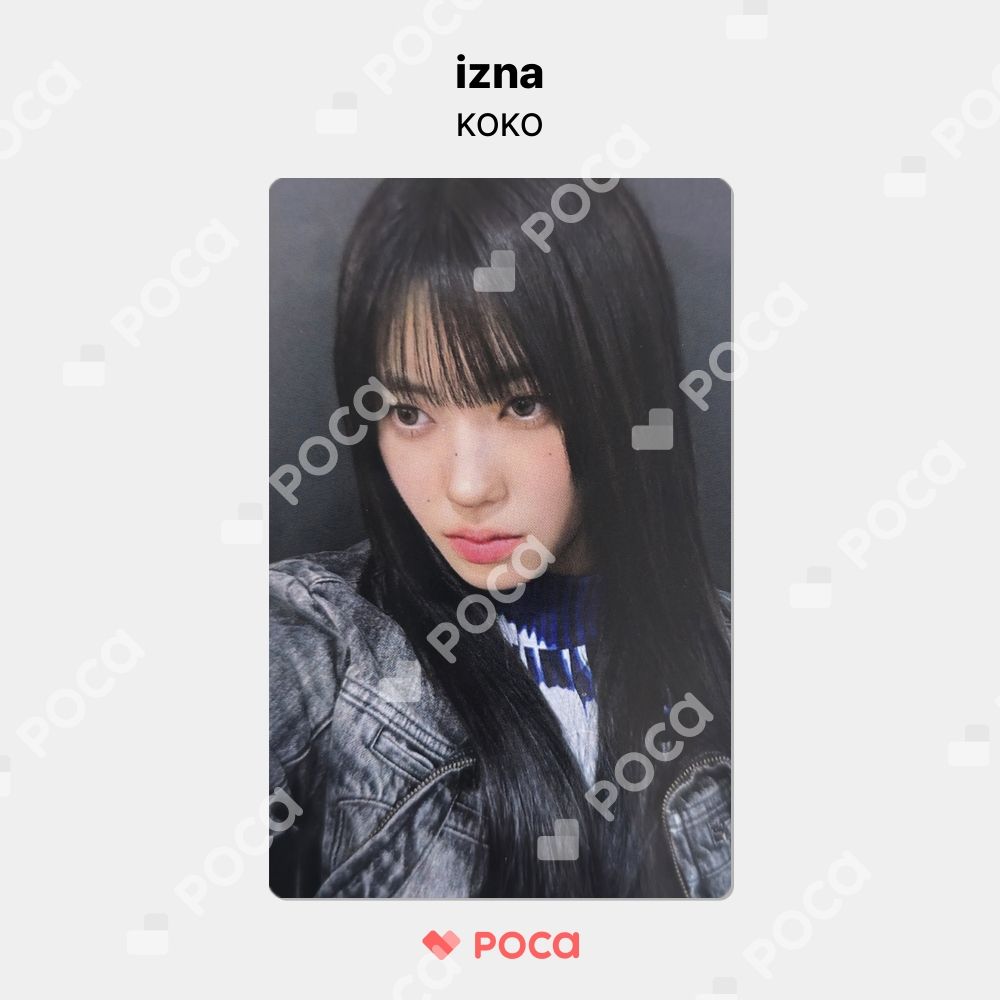 izna ココ　トレカ　pop up ポップアップ　直筆 サイン　当選　購入特典 izna ココ トレカ N/a POP-UP CAFE Whosfan 購入特典 公式