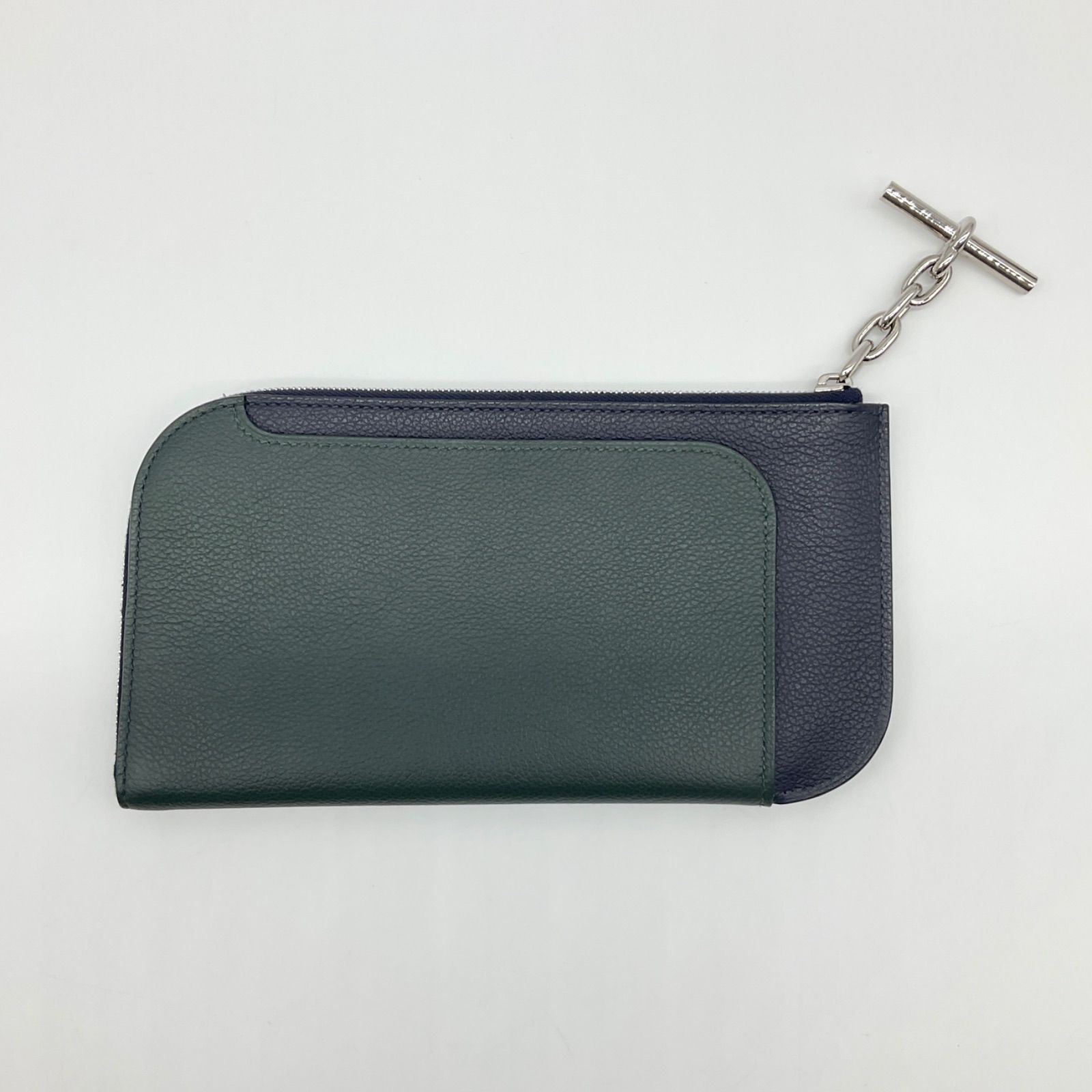 ▽HERMES エルメス ストラップ GM スマホケース L字ファスナー 長財布 